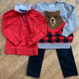 5T Old Navy Holiday paired w/Nautica shirt